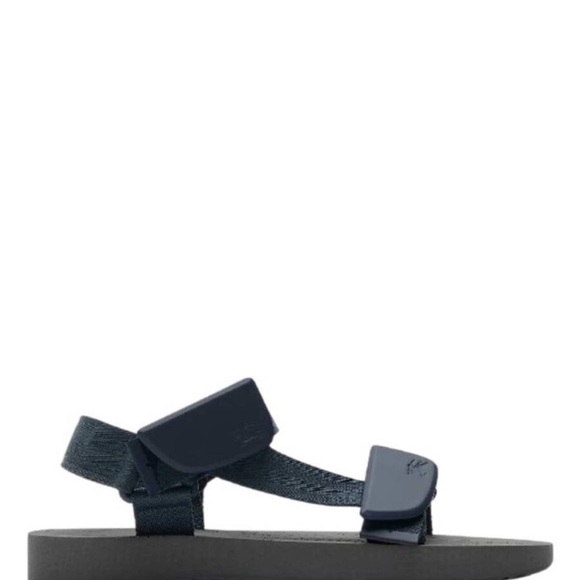 Burberry Navy and Black Strap Sandals - Picture 3 of 8
